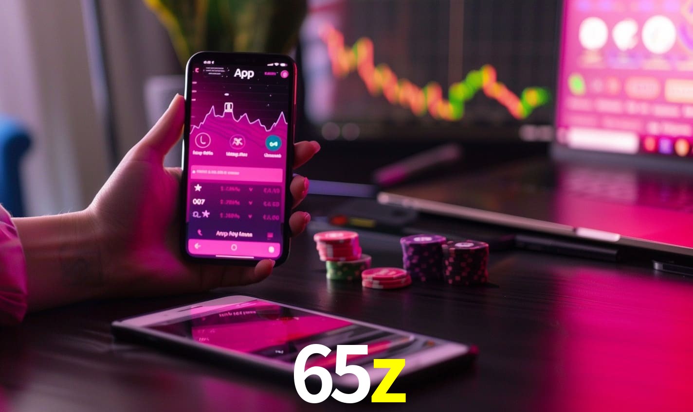 Comparação APP mobile vs versão web da 65z